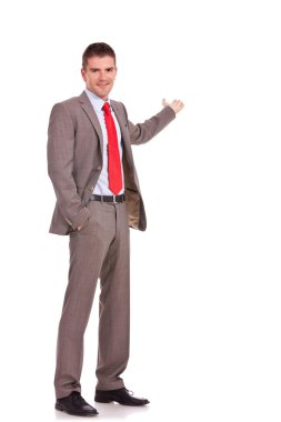 iş adamı sunulması