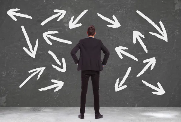 iş adamı nereye gidecegini bilmiyor