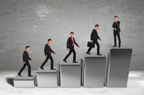 bir iş adamı ve iş başarı