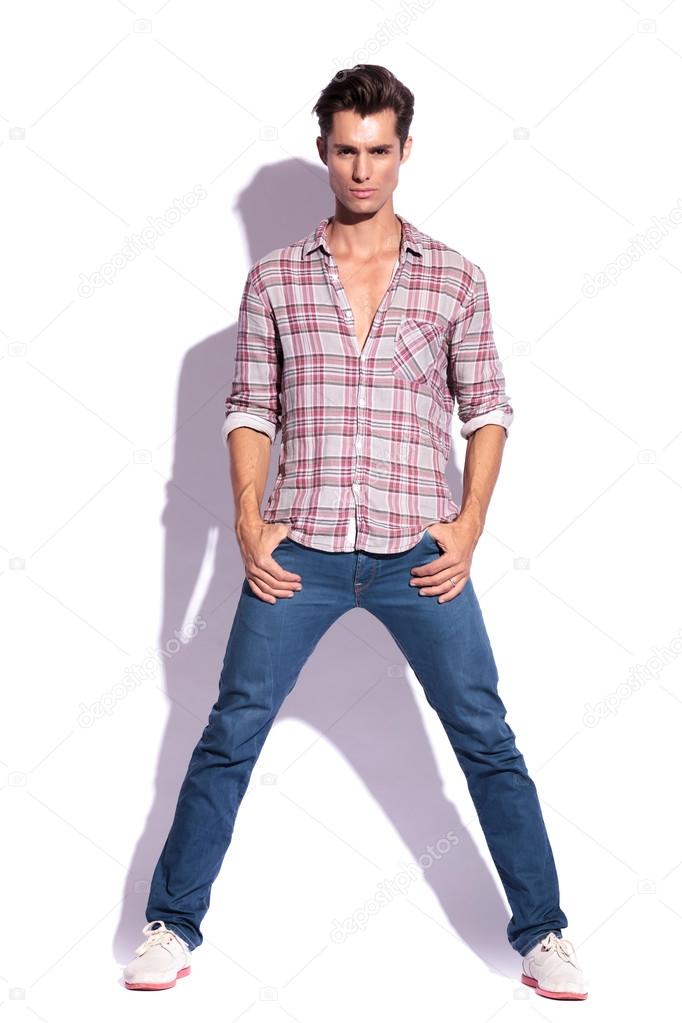 1,089 Attractive Man Dressed Casual Posing Outdoors Stock Photos - Free &  Royalty-Free Stock Photos from Dreamstime
