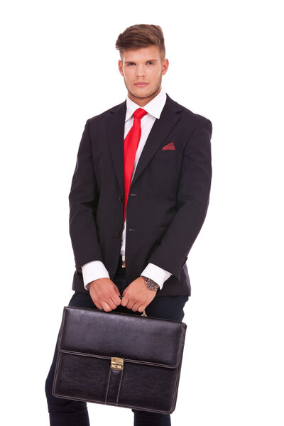 business man with briefcase