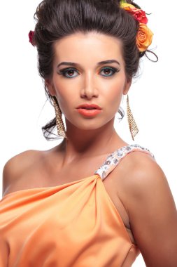 moda güzellik kadın portresi