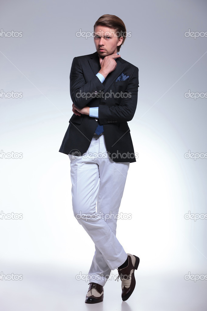 Pensive Business Man With Feet Crossed Stock Photo Image By C Feedough Pensive Business Man With Feet Crossed Stock Photo Image By C Feedough