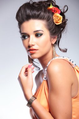 güzellik kadın portresi