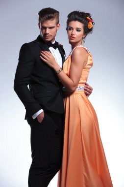 moda çift onların tarafına