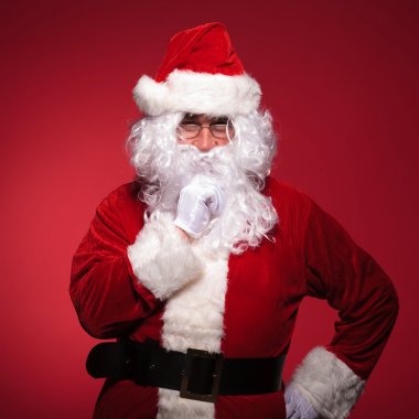 Noel Baba'nın penive bir görünüm
