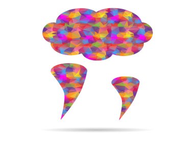 Simge hortumu düşük poli