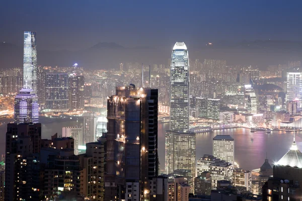 Hong Kong night view — Stock Photo, Image
