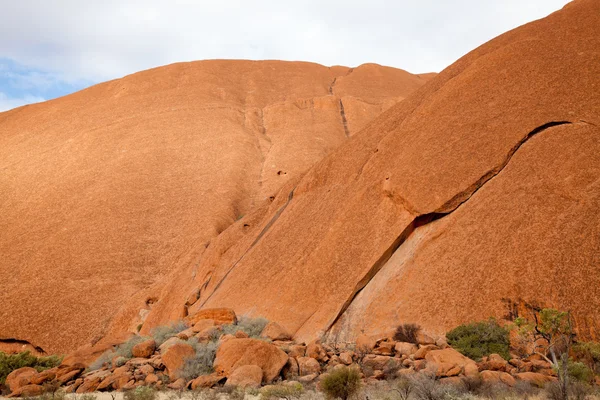 Uluru - Kevin ayers rock Rechtenvrije Stockafbeeldingen