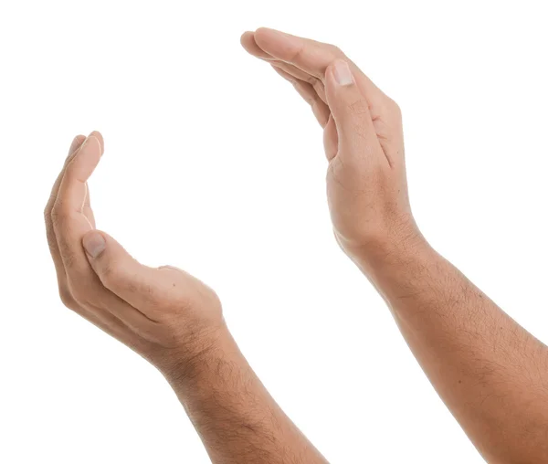 Zwei Hände, die etwas halten — Stockfoto