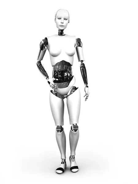 Robot kadın ayakta nr 1.