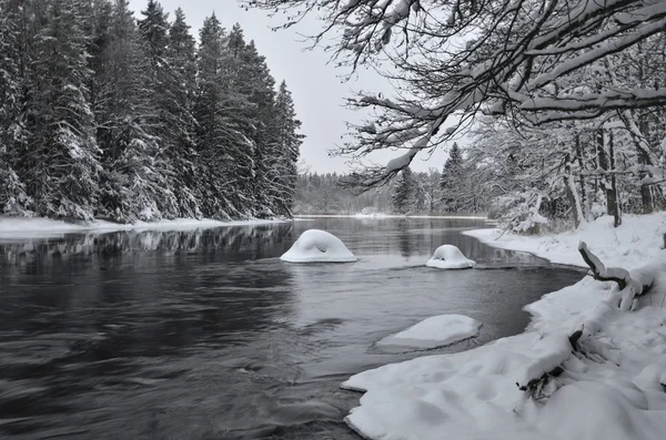 Rivierlandschap — Stockfoto