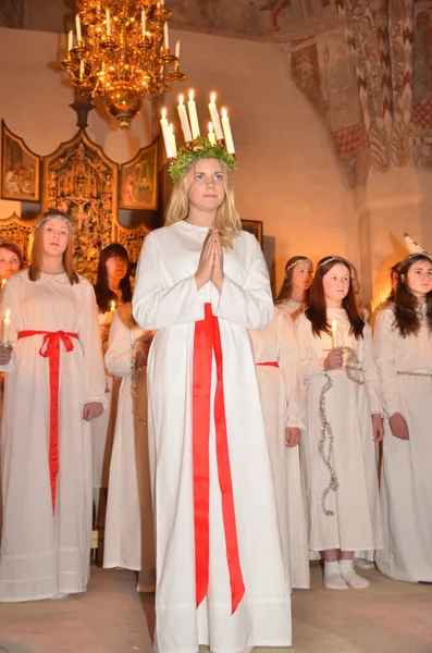 Santa lucia kutlama