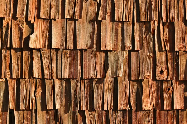 Parete di legno incrinato — Foto Stock