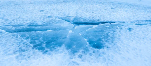 Sfondo Astratto Della Struttura Ghiacciata Paesaggio Lacustre — Foto Stock