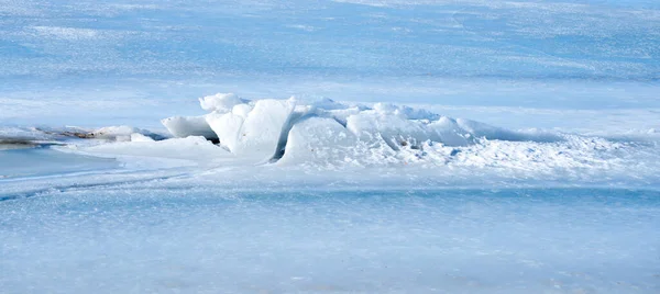 Abstract Background Ice Structure Lake Landscape Stock Image