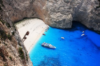 navagio, zakynthos, Yunanistan