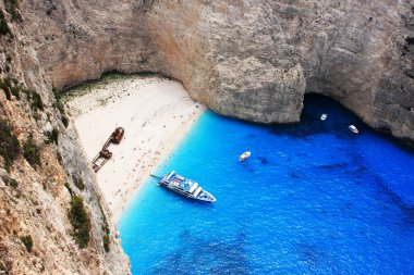 navagio, zakynthos, Yunanistan