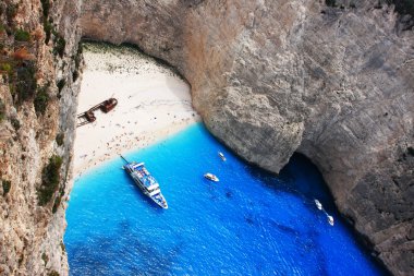 navagio, zakynthos, Yunanistan