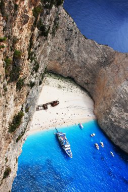 navagio, zakynthos, Yunanistan