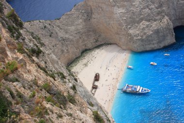 navagio, zakynthos, Yunanistan