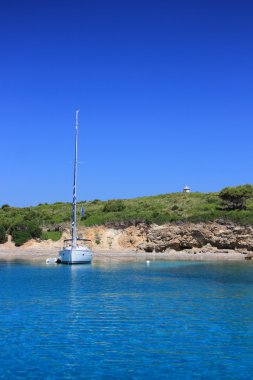 lefkas Adası çevresinde yelken-Yunanistan