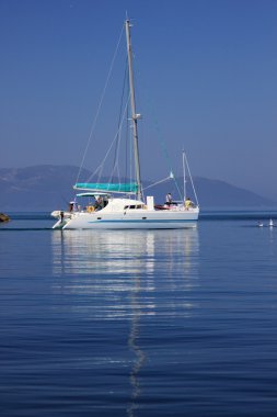 lefkas Adası çevresinde yelken-Yunanistan