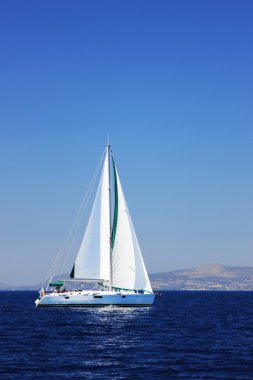 lefkas Adası çevresinde yelken-Yunanistan