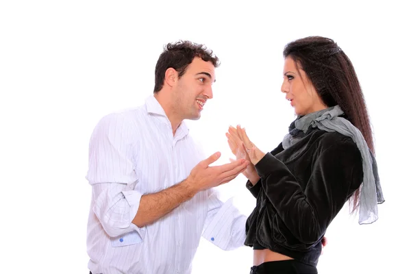 Loving couple embracing — Stock Photo, Image