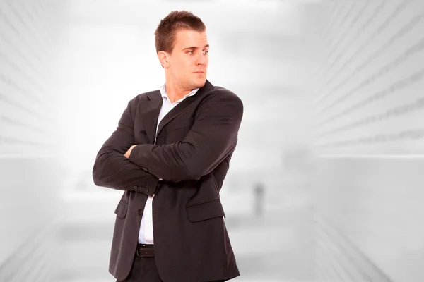 Retrato de um jovem empresário — Fotografia de Stock