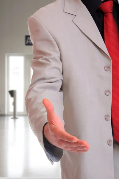 Biznesmen uścisk dłoni — Zdjęcie stockowe