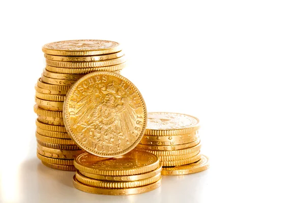 American gold coins — Stock Photo, Image