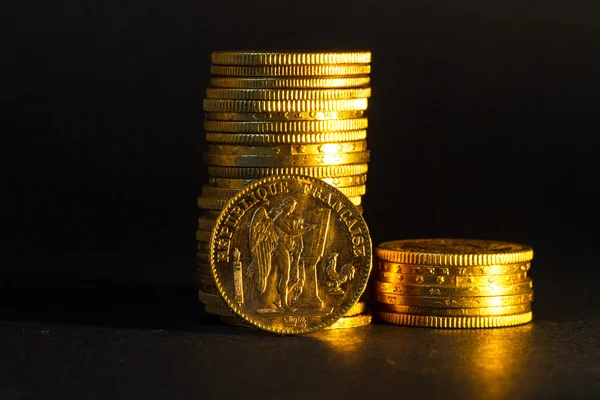Amerikanska guldmynt. — Stockfoto