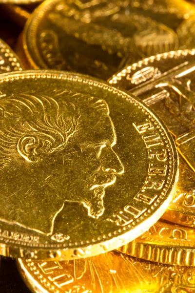 Amerikanska guldmynt. — Stockfoto