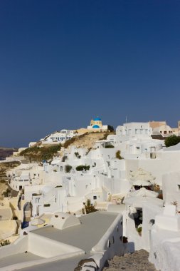 güzel santorini görünüm görüntüsü