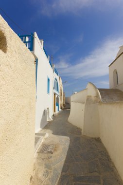Santorini Yunan islad