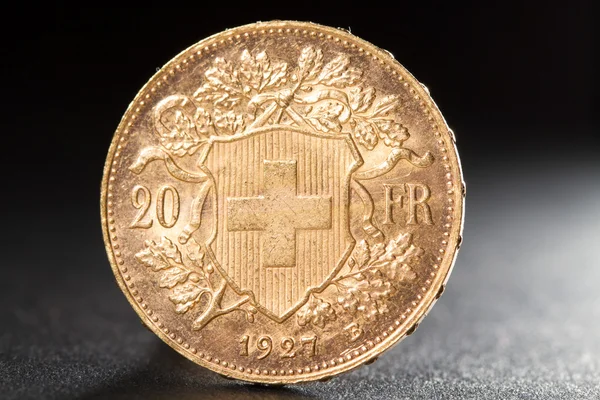 20 スイス フラン硬貨 — ストック写真