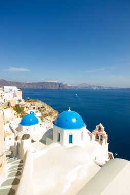 santorini, Yunanistan Kilisesi kubbe