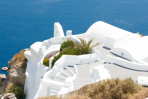 Bekijk op oia in santorini — Stockfoto