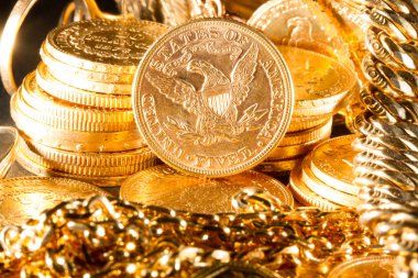 beş dolar altın paralar