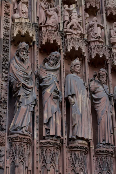 Catedral de Estrasburgo na Alsácia — Fotografia de Stock