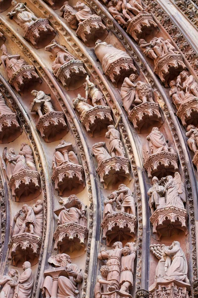 Cathedral of Strasbourg in Alsace — Stock Photo, Image