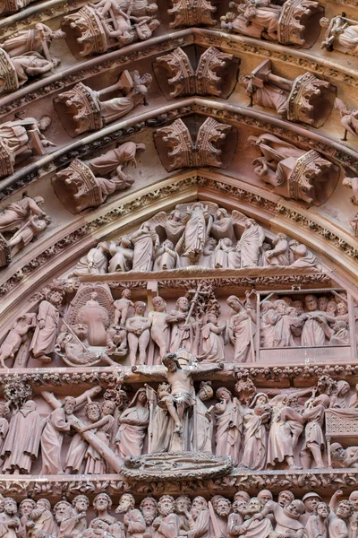 Cathedral of Strasbourg in Alsace — Stock Photo, Image