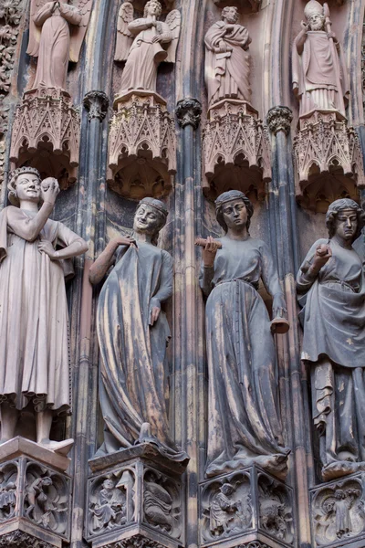 Cathedral of Strasbourg in Alsace — Stock Photo, Image