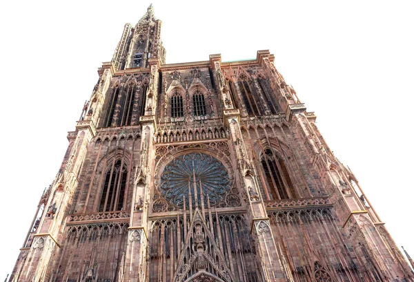 Katedralen i strasbourg i alsace — Stockfoto