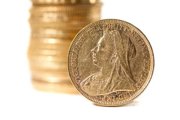 Queen Victoria coins — Stock Photo, Image