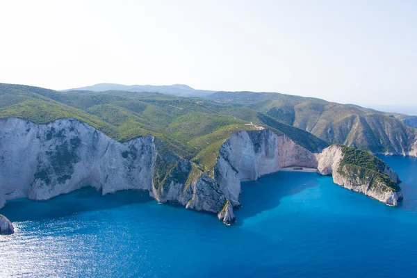 Το νησί της Ζακύνθου Ελλάδας από τον αέρα — Φωτογραφία Αρχείου