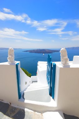 Santorini'de oia görüntüleyin