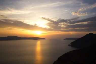 Santorini'de oia görüntüleyin