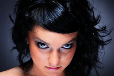 seksi kadın portresi